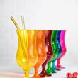 Kieliszek Koktajlowy 420ml Rainbow Mix 6 szt - 4