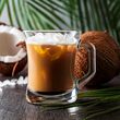 Szklanki z uchem na latte 200ml 6szt + łyżeczki - 6