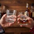 Zestaw Karafka 850ml + 2 Szklanki do Whisky Grawer Prezent Las Myśliwy - 6