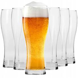 KROSNO szklanki na piwo Chill Collection 500 ml 6szt