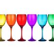 Kieliszki 300ml Rainbow Mix 6 szt - 3