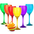 Kieliszki 300ml Rainbow Mix 6 szt - 2