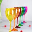 Kieliszki 300ml Rainbow Mix 6 szt - 4