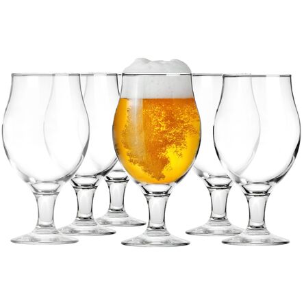 Pokale do piwa drinków koktajli 500ml 6 szt