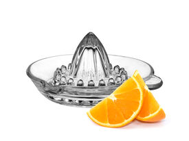 Szklana wyciskarka do cytryn, pomarańczy cytrusów