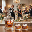Karafka do whisky 850ml +2 szklanki grawer prezent na URODZINY - 5