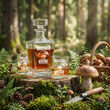 Karafka 850ml + 2 Szklanki Zestaw do Whisky Zabawny Grawer - 2