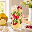Szklanki Wysokie 400ml Wiśnie kpl6 - 6