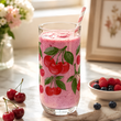 Szklanki Wysokie 400ml Wiśnie kpl6 - 4