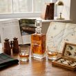 Zestaw Karafka 850ml + 2 Szklanki do Whisky Grawer Prezent dla Wędkarza Box - 3