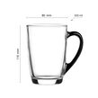 Kubek Ala 300ml Czarne Ucho - 2