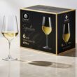 Eleganckie Kieliszki do Białego Wina 470ml Zestaw 6szt - 8