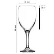 Kieliszek do wina wody 530ml - 2