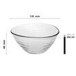 Salaterka miseczka na lody dipy 12cm - 2