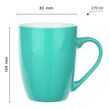 Kubek Bruno 300ml Malowany Turkus - 2