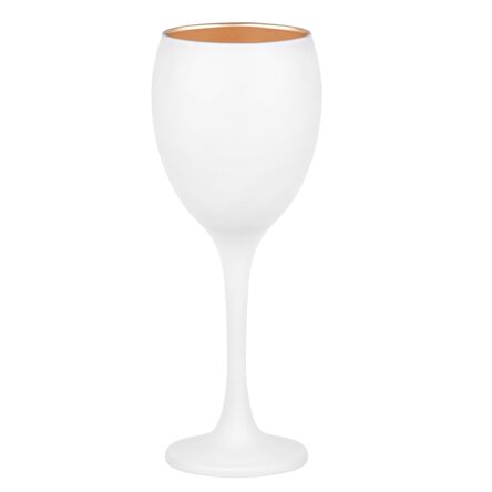 Kieliszek Wino 300ml Glamour Biały Mat