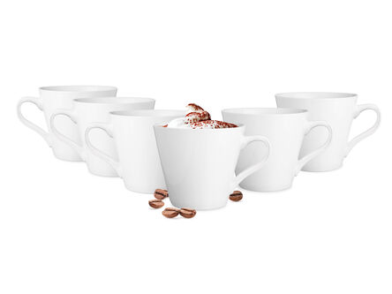 Komplet 6 filiżanek Maja 230ml ze spodkami