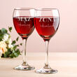 Kieliszki do wina GRAWER 300ml PREZENT ŚLUB URODZINY ROCZNICA WALENTYNKI x2 - 5