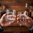 Zestaw Karafka 850ml + 2 Szklanki Grawer Prezent dla Taty Dzień Ojca Whisky - 3