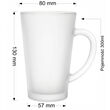Kubek Iwo 300ml Imitacja Satyny - 2