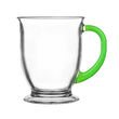 Komplet kubków Kubasów 400ml ucho zielone 6szt - 3