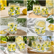 Szklanki Zestaw Komplet 6 szt 300ml Cytryny do Soku Wody Napojów - 5