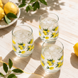 Szklanki Zestaw Komplet 6 szt 300ml Cytryny do Soku Wody Napojów - 4